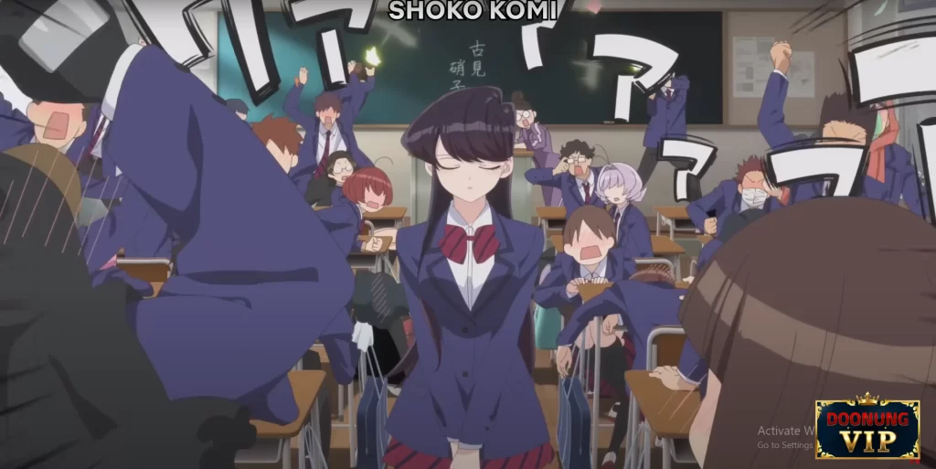 Komi Can’t Communicate นักเรียนหญิง